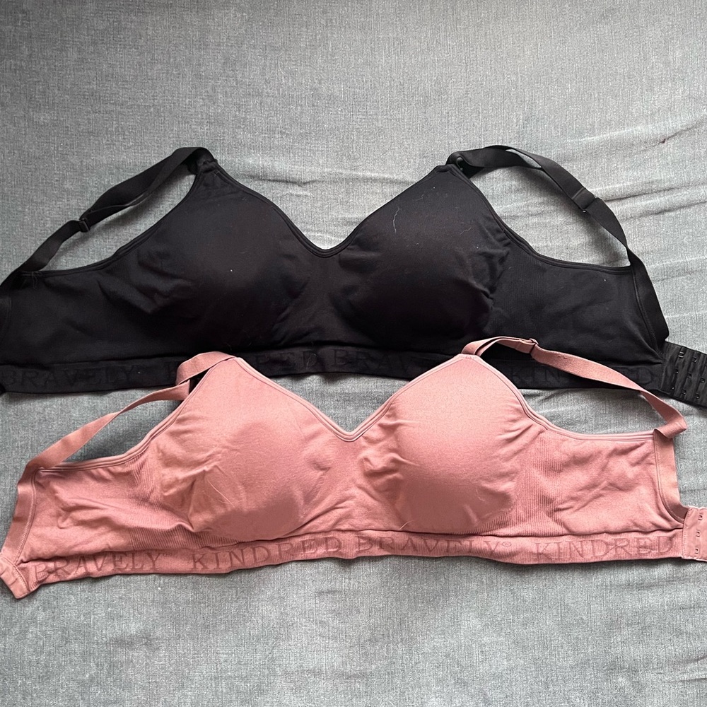 Kindred Bravely Signature Sublime Contour hands-free pumping and nursing bras
